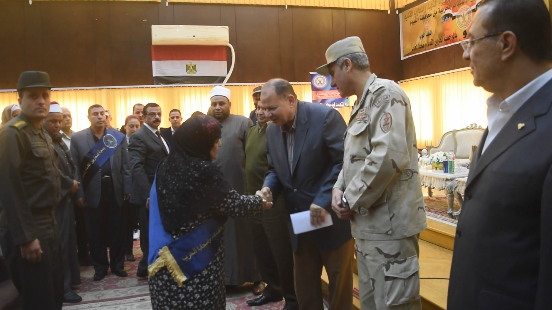 الفيوم تحتفل بيوم الشهيد 